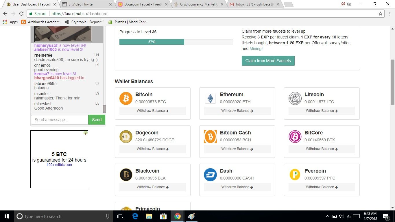 Free bitcoin faucet hub